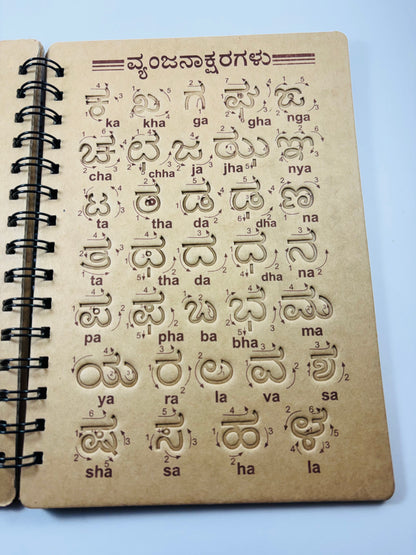 Grooved Learning Kit(KANNADA&ENGLISH)